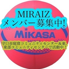守口市　MIRAIZソフトバレーボールチームメンバー大募集