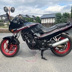上三川町　KAWASAKI GPX250 エンジン実動　中古　250cc 車体　バイク　カスタムベース　レストアの画像