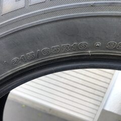 ★古いけどバリ山！★215/65R16 BS・VRX・スタッドレス2014年製の画像