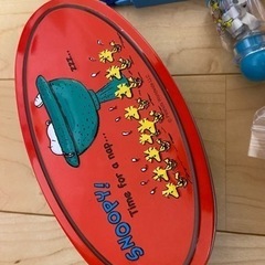 スヌーピー　セット　空き缶　消しゴム　電卓　起き上がりこぶしの画像
