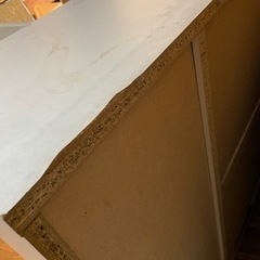 【お取引中】11月13日まで！！★無料で差し上げます★食器棚（ロータイプ）　カウンター収納キャビネットの画像