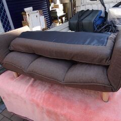 【お買い上げありがとうございました】２p　ソファー 　少しへたりありの画像