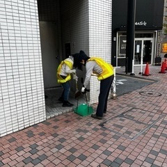 宇都宮駅前掃除