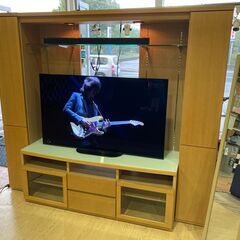【愛品館市原店】照明付枠型TVボードの画像