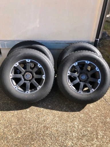 ランクルプラド　17インチ　ロックケリーMX スタッドレスタイヤホイール付き