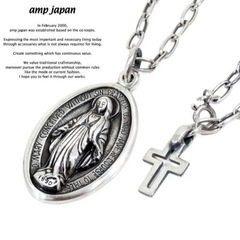 amp japan マリア像ネックレス　交換チェーン付き