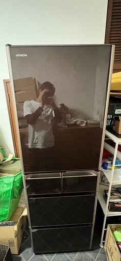 美品 HITACHI 415L 5ドア 冷凍冷蔵庫 真空チルド 日立 冷蔵庫 冷凍庫 生活家電 単身用 便利 可愛い オシャレ 激安 格安 破格 安い 特価