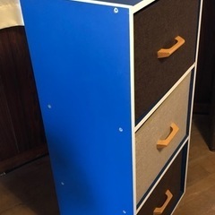 《最終値下げ》カラーボックス　収納ケース付き　の画像