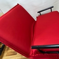 ソファベッド　レッド