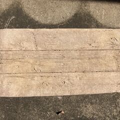 踏み石2枚（60cm×30cm）　飛び石　ステップストーン　敷石
