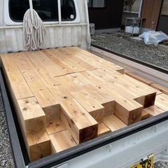 角材 105角 大量にあります 長さ指定不可の画像