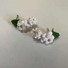 イヤリング　お花