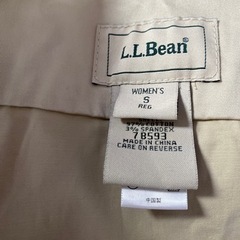 L.L.Bean エルエルビーン　シャツ　ジャケットジャケット　ベージュ　Sの画像