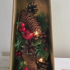 ニトリ卓上クリスマスツリーの画像