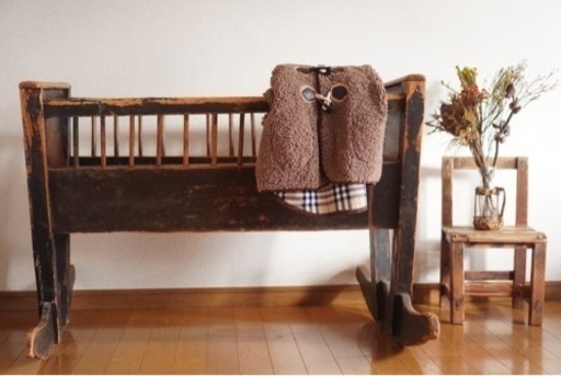 【希少】アンティークゆりかご