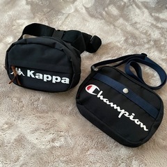 *未使用 Champion／kappa バッグ 2点セット