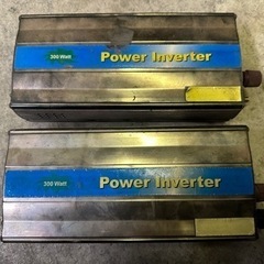 300w 24v パワーインバーター　