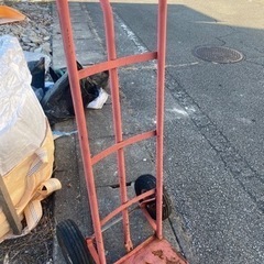 二輪運搬車  キャリー  スチール製