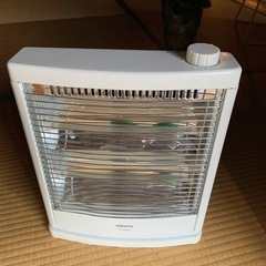 保証期間付　山善　電気ストーブの画像