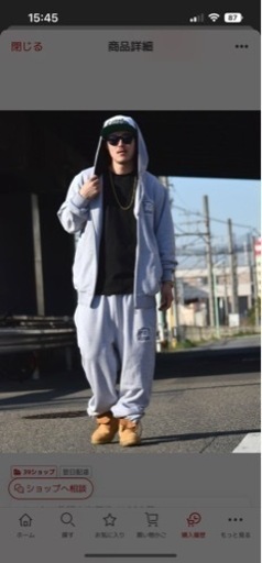 DOPセットアップスウェット　大きいサイズ