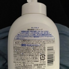 液体250ml(殺菌+消毒)ハンドソープポンプの画像