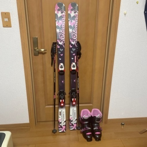 女子ジュニア用スキーセット