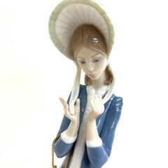 【レガストック川崎本店】リヤドロ(Lladro) フィギュリン 犬と散歩 1537の画像