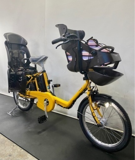 関東全域送料無料 保証付き 電動自転車 パナソニック ギュットミニ 20インチ 13.2ah 3人乗り