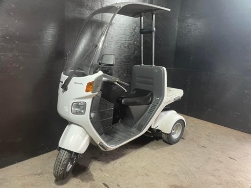 買取強化中！！★お支払い総額8.2万円★ ホンダ ジャイロキャノピーFI TA03 4スト、インジェクション♪ フロントカゴ付き！通勤通学に！配達に♪関東圏内即日配送可能です！