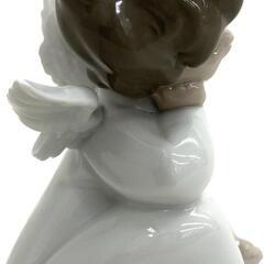 【レガストック川崎本店】リヤドロ(Lladro) フィギュリン 天使の考え事（なんとかなるよ）4961の画像