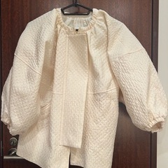 HYEON ヘヨン シュークリームブルゾン バニラ