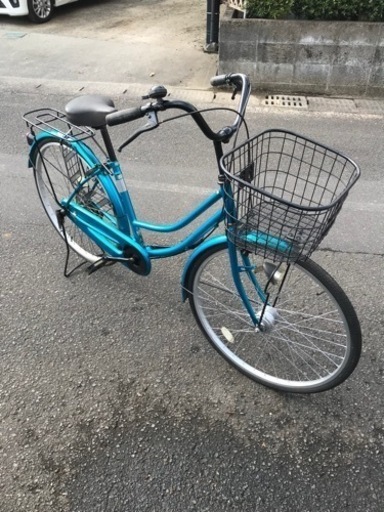 綺麗な水色ママチャリ(26㌅)個人配達致します。お引き取りでも、大丈夫です。 楽天市場】シティサイクル 女性人気 低床フレーム 《動画あり