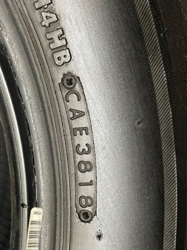215/65R16 ブリヂストン　VRX2 2018年製　バリ山