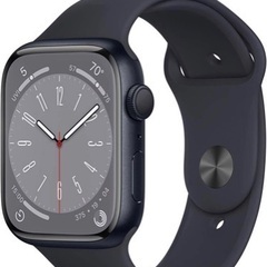 新品未使用　Apple Watch Series 8 GPSモデル 45mmミッドナイトアルミニウムケース