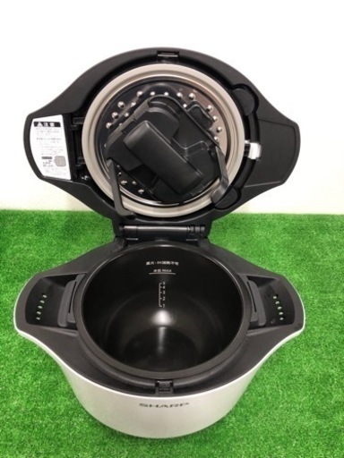 【中古品】シャープ 水なし自動調理鍋 KN-HW24E-W 2019年製_3