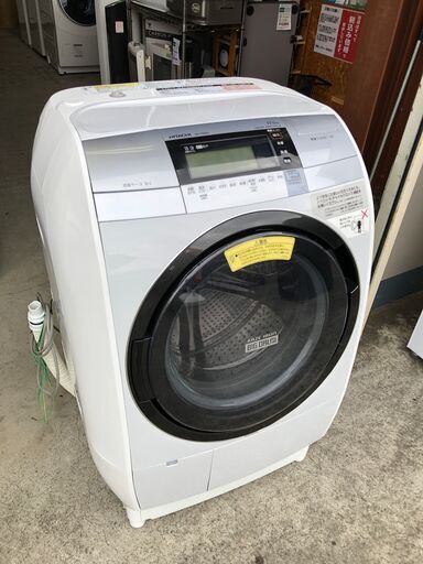 【動作保証あり】HITACHI 2016年 BD-V9800L 洗濯11kg/乾燥6kg ドラム式 洗濯乾燥機【管理KRS512】