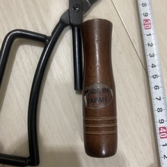 焚き火　火ばさみの画像