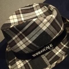 仮面ライダーW WINDSCALE ハット　グレーチェック柄