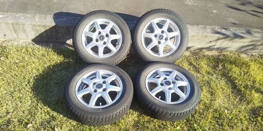 スタッドレスタイヤ＆ホイール4本　【軽自動車】