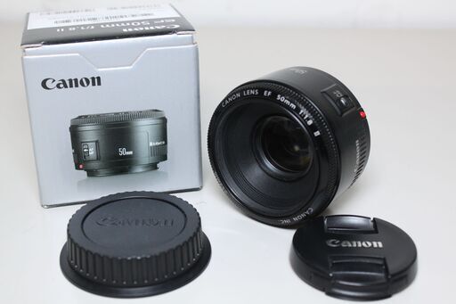 【ジャンク品】Canon/EF50mm f1.8 II/単焦点レンズ ④