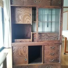 昭和の茶タンス