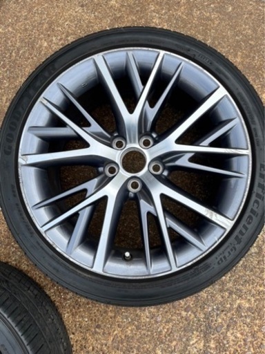 レクサスGS 純正オプション 高級19インチ&タイヤセット 235/40/R19