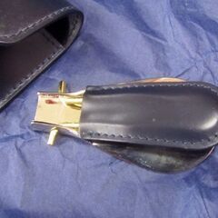 ETTINGER 靴ベラ 牛革 折りたたみ式シューホーン レザーポーチ エッティンガー 靴べら 札幌市北区屯田の画像