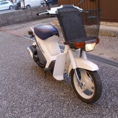 【購入済み！】乗り易い！スズキスーパーモレFA14B（白）整備済み　美品中古車★彦根市～カブ・メイト・バーディーの画像