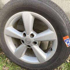 □日産純正 デュアリス アルミホイール 17x6.5J 5-114.3 +40 ハブ66 4本