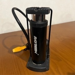 足踏み式エアーポンプ　エアゲージ付
