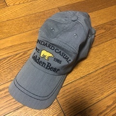 ゴールデンベア　グレー　キャップ サイズ57〜59