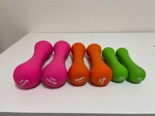 ダンベル　重さ3種セット