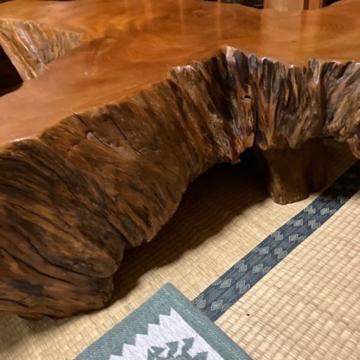 一枚板　テーブル　座卓