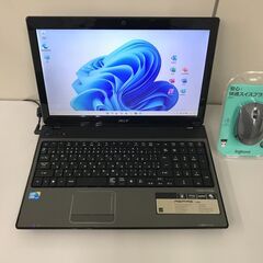 【美品】最新Windows11のパソコンがこの価格です。「ace...